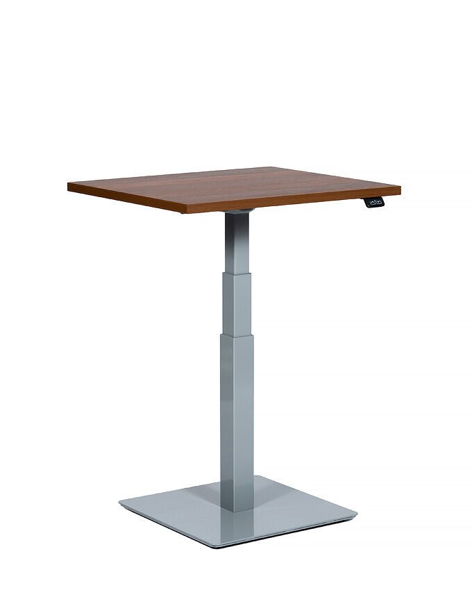 Kompakti sähköpöytä pyöreä jalka - Suomen Kalustekeskus