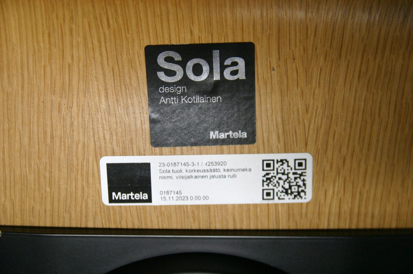 Martela Sola - tuoli pyörillä - Suomen Kalustekeskus