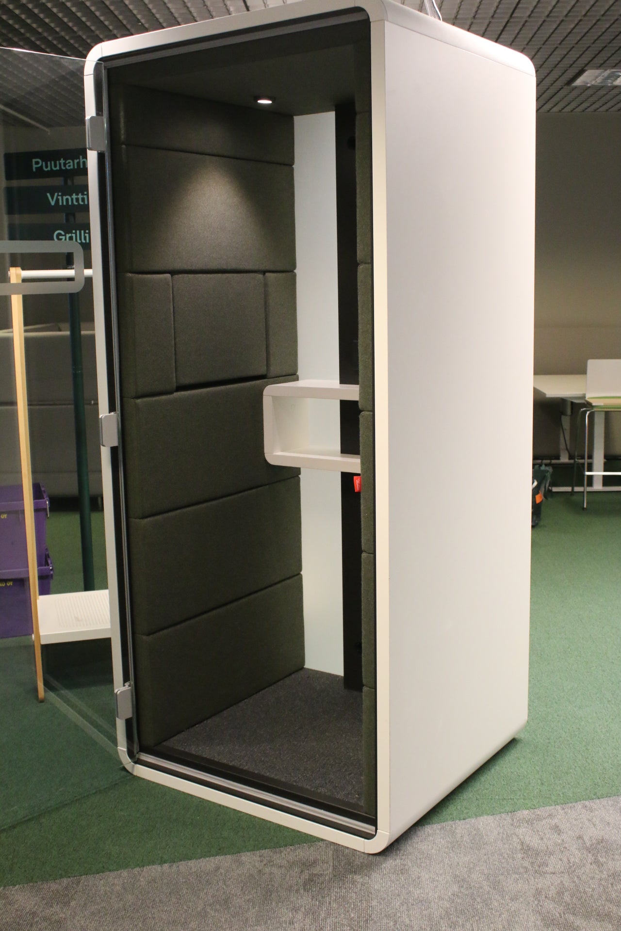 Mikomax Hush puhelinkoppi - Suomen Kalustekeskus