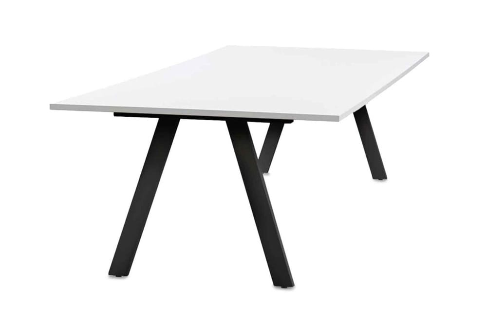 Plus neuvottelupöytä A - jaloilla 206x100 cm - Suomen Kalustekeskus