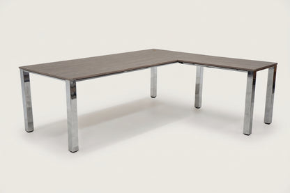 Sedus Temptation kulmatyöpöytä 220 × 190 cm – kromirunko