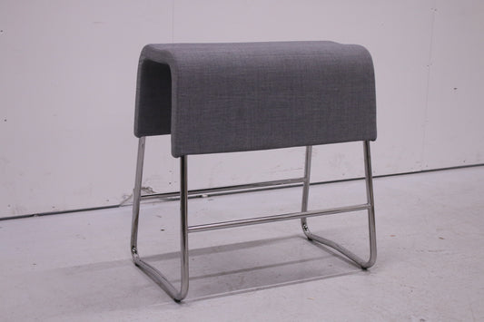 Materia Plint -jakkara, harmaa