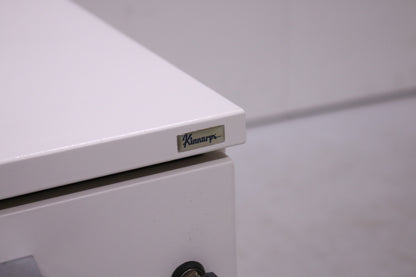 Kinnarps laatikosto kolmeosainen, valkoinen