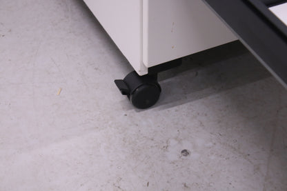 Kinnarps laatikosto kolmeosainen, valkoinen