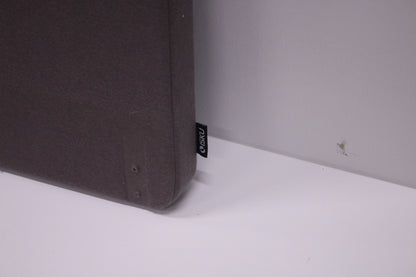 Isku Mode Akusto päätysermi 80x70, tumman harmaa