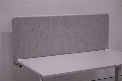 Standard vaaleanharmaa pöytäsermi, 160x65