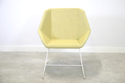 Rosebud loungetuoli, keltainen