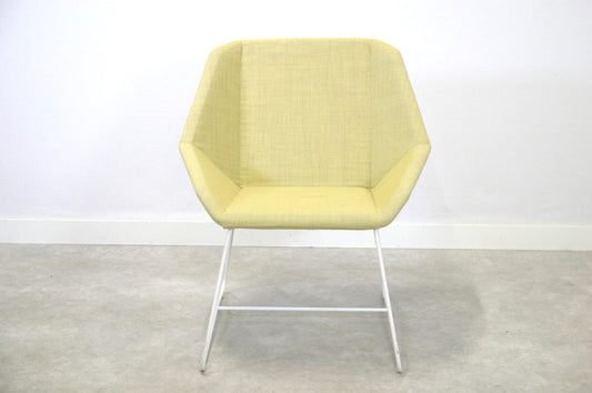 Rosebud loungetuoli, keltainen