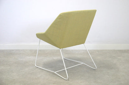 Rosebud loungetuoli, keltainen