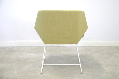 Rosebud loungetuoli, keltainen