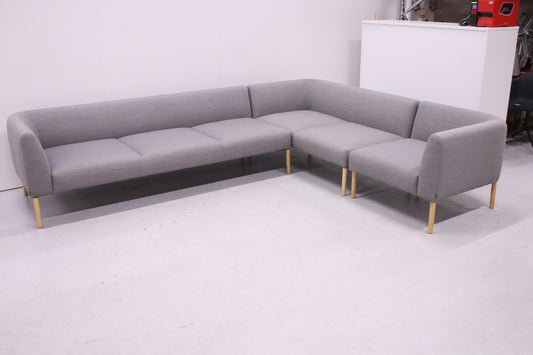 Martela Nooa-kulmasohva / divaanisohva, harmaa