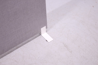 Martela Face lattiaseinäke, harmaa 130x160