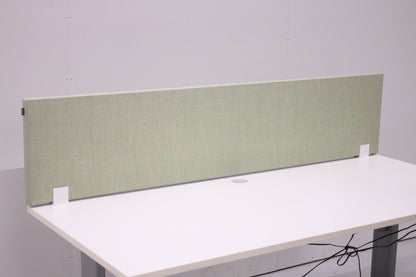 Martela Face-pöytäseinäke 180x40, vaaleanvihreä