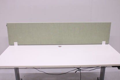 Martela Face-pöytäseinäke 180x40, vaaleanvihreä