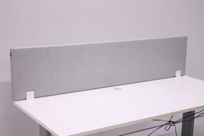 Martela Face-pöytäseinäke 180x40, harmaa