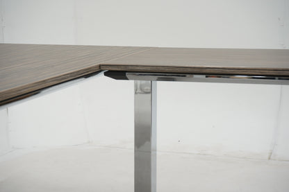 Sedus Temptation kulmatyöpöytä 220 × 190 cm – kromirunko