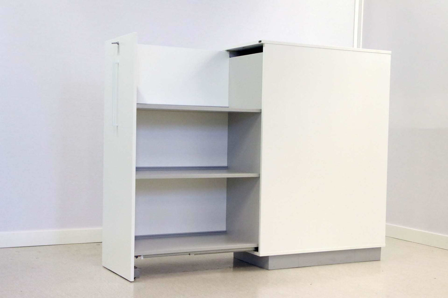 Apteekkarinkaappi, vasenkätinen 126x45 cm - Suomen Kalustekeskus