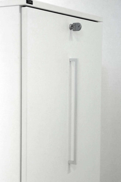 Apteekkarinkaappi, vasenkätinen 126x45 cm - Suomen Kalustekeskus