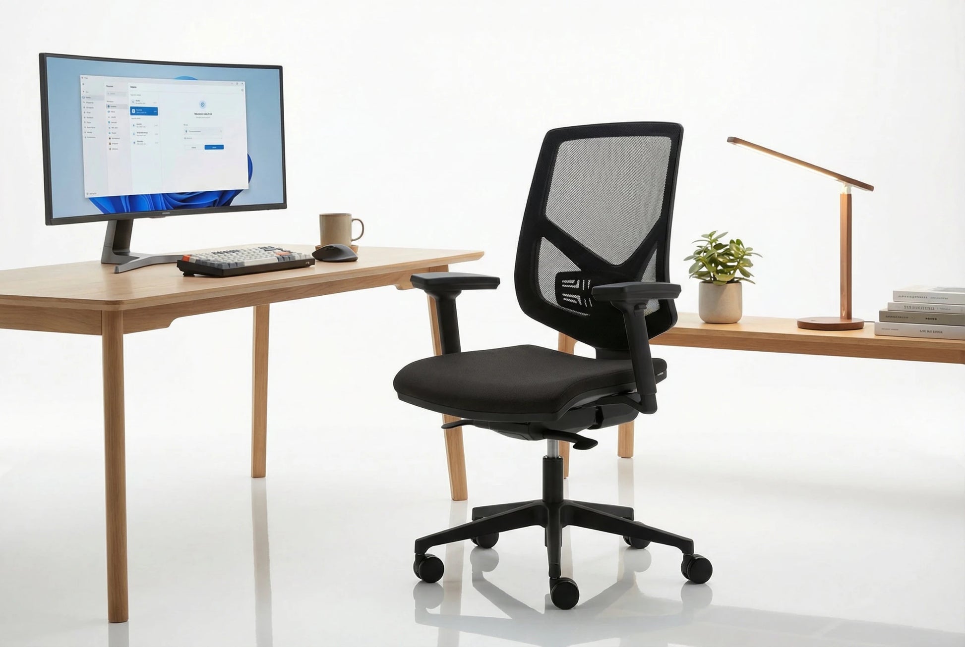 ComfortPlus työtuoli verkkoselkänojalla - Suomen Kalustekeskus