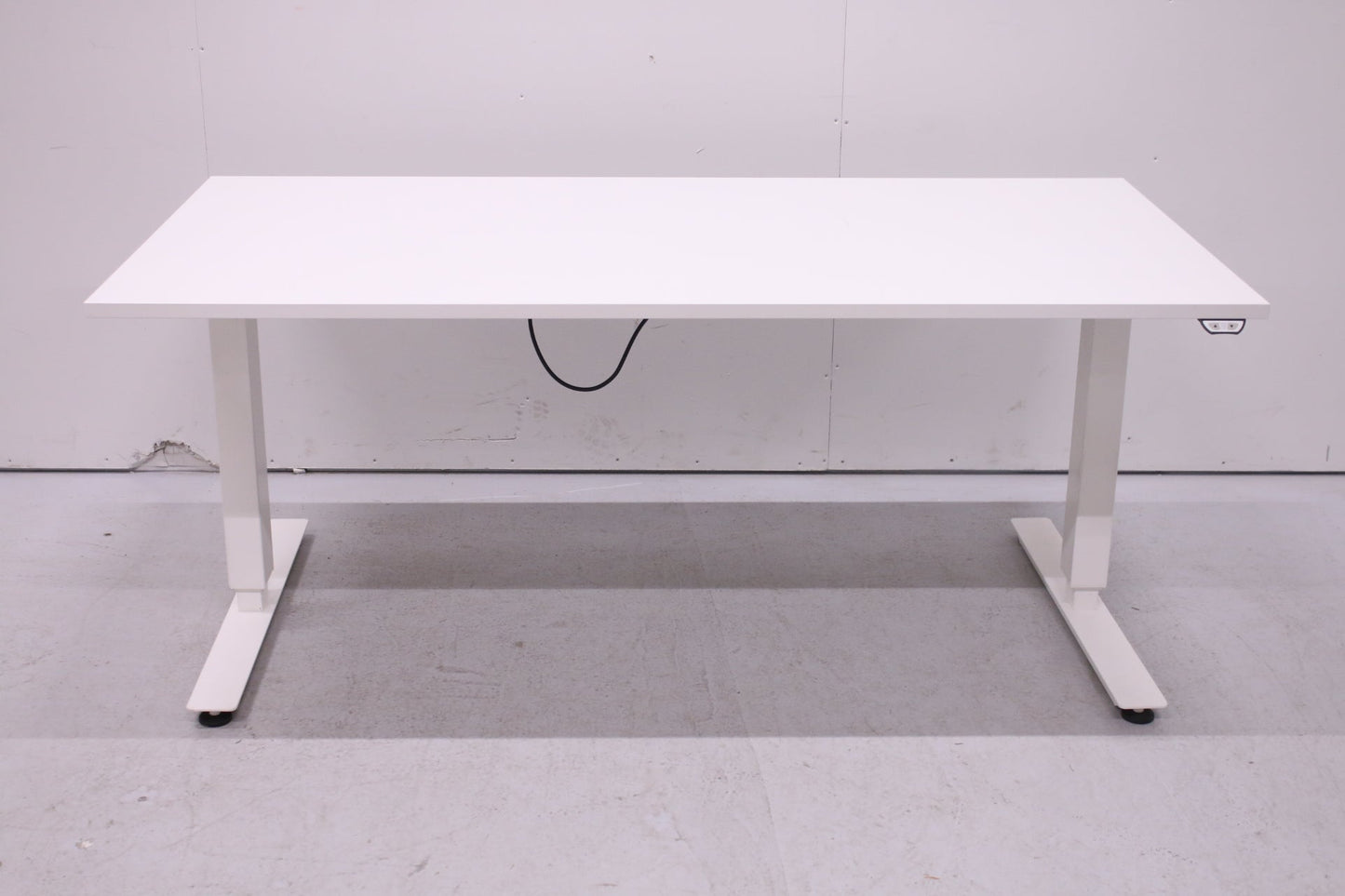 EFG valkoinen sähköpöytä 160*80 - Suomen Kalustekeskus