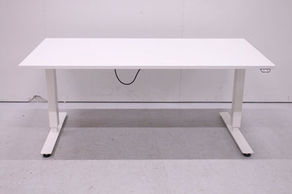 EFG valkoinen sähköpöytä 160*80 - Suomen Kalustekeskus