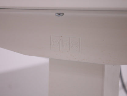 EFG valkoinen sähköpöytä 160*80 - Suomen Kalustekeskus