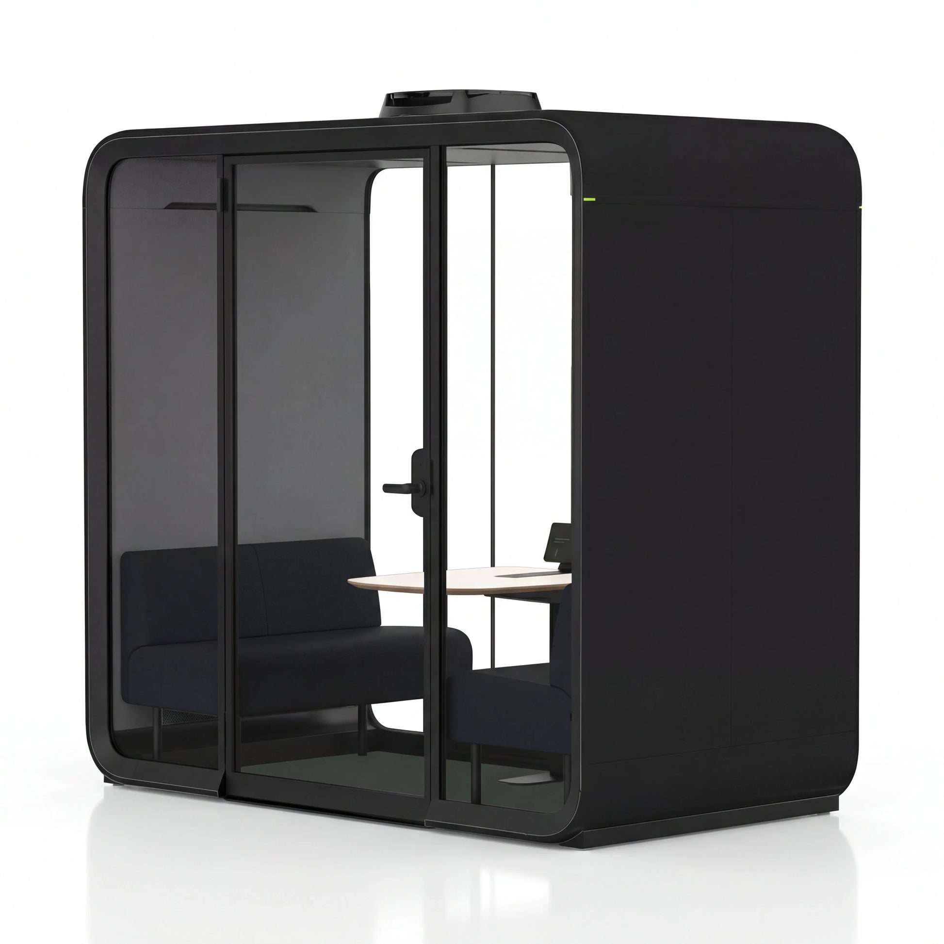 Framery Four Lite, Musta - Suomen Kalustekeskus