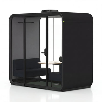 Framery Four Lite, Musta - Suomen Kalustekeskus