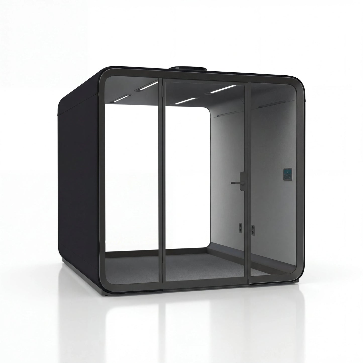 Framery Six base, Musta - Suomen Kalustekeskus