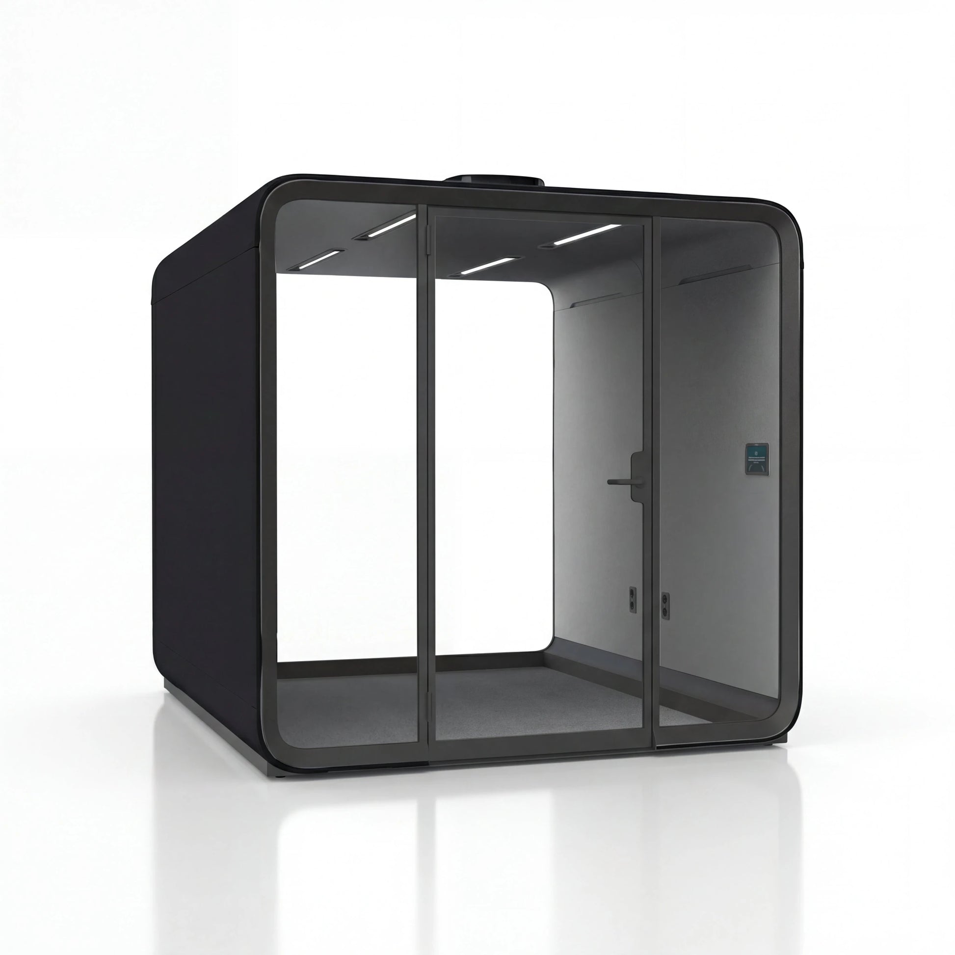 Framery Six base, Musta - Suomen Kalustekeskus