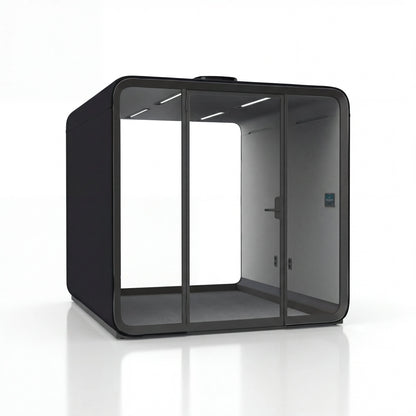 Framery Six base, Musta - Suomen Kalustekeskus