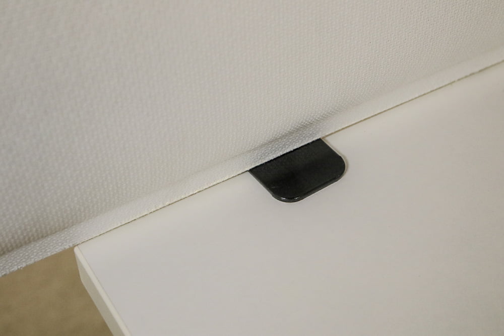 Ilmava - pöytäsermi 100cm, valkoinen - Suomen Kalustekeskus