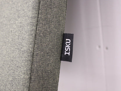 Isku Mode Akusto päätysermi 160x70, murrettu vihreä - Suomen Kalustekeskus