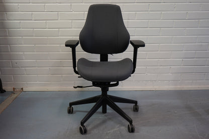 Isku Step + työtuoli, harmaa - Suomen Kalustekeskus