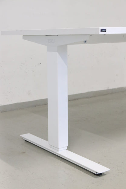 Isku Style sähköpöytä, valkoinen 160x80cm - Suomen Kalustekeskus