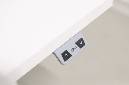 Isku Style sähköpöytä, valkoinen 160x80cm - Suomen Kalustekeskus