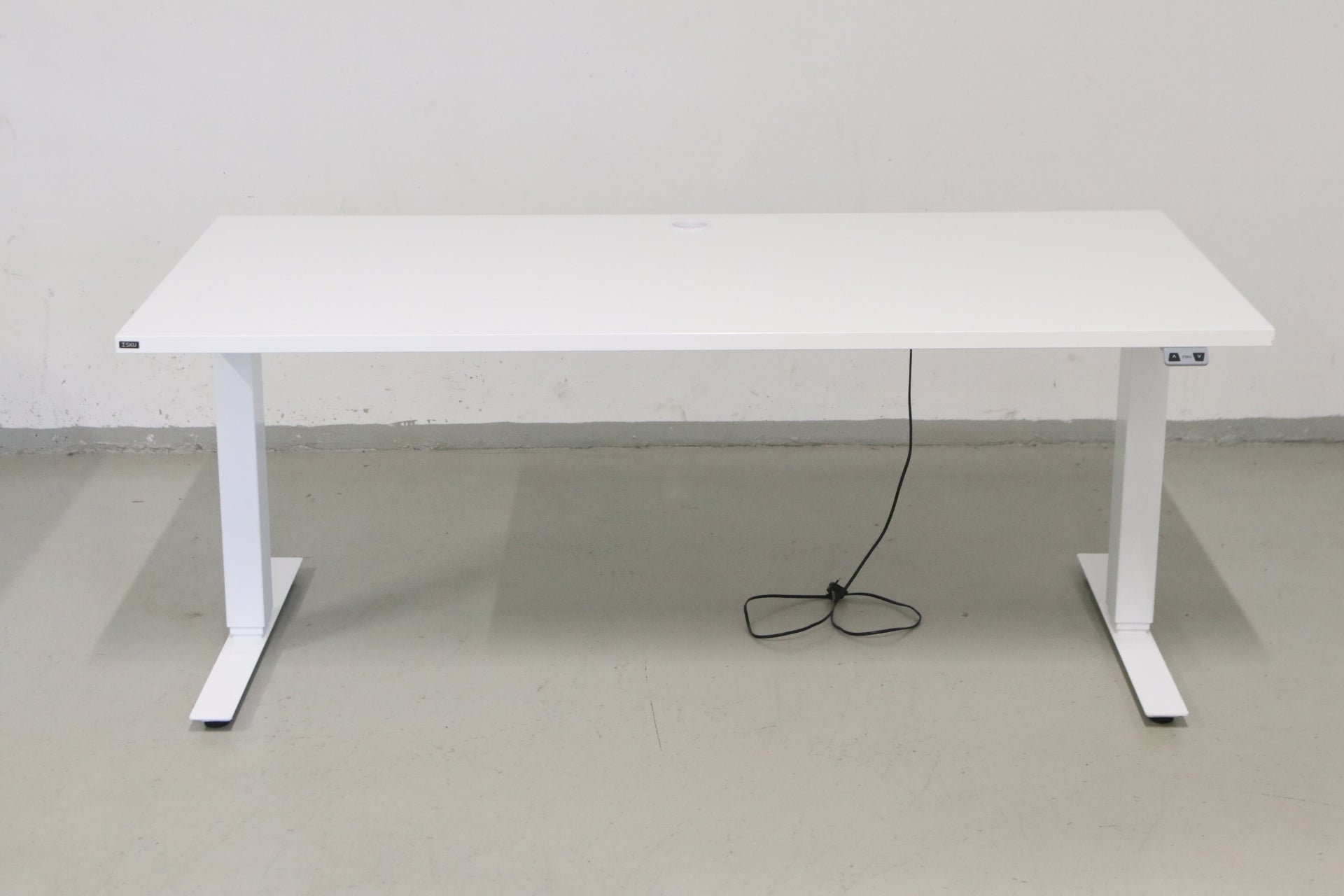 Isku Style sähköpöytä, valkoinen 160x80cm - Suomen Kalustekeskus