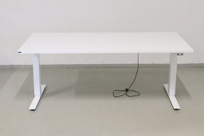 Isku Style sähköpöytä, valkoinen 160x80cm - Suomen Kalustekeskus