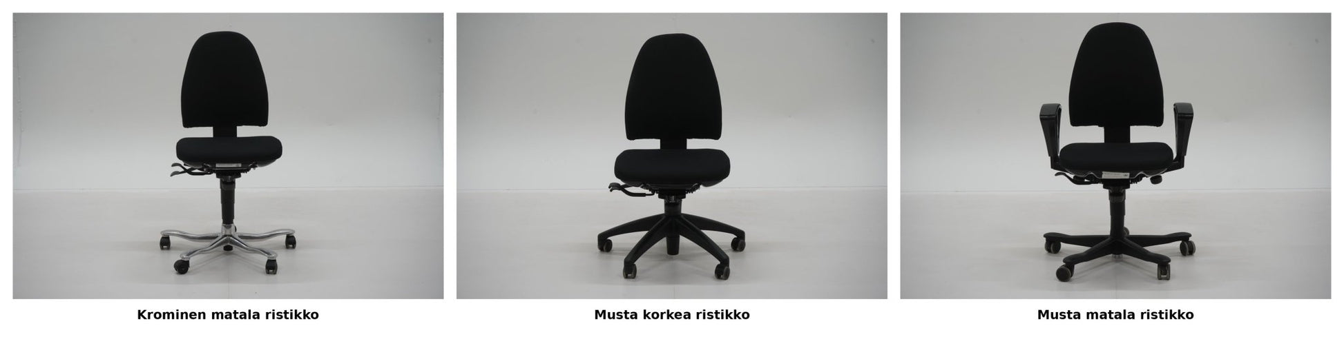 Kinnarps 6000 - työtuoli, uudelleenverhoiltu, valitse väri, jalusta & käsinojat - Suomen Kalustekeskus
