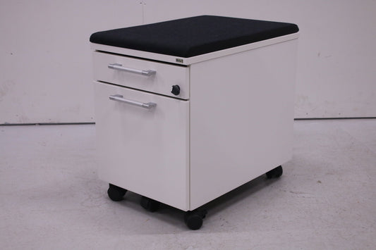 Kinnarps laatikosto kaksiosainen, valkoinen - Suomen Kalustekeskus