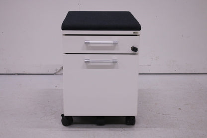 Kinnarps laatikosto kaksiosainen, valkoinen - Suomen Kalustekeskus