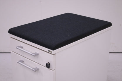 Kinnarps laatikosto kaksiosainen, valkoinen - Suomen Kalustekeskus