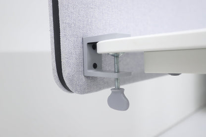 Lintex akustoiva pöytäseinäke, harmaa 140x70 - Suomen Kalustekeskus