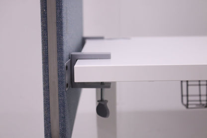 Lintex akustoiva pöytäsermi 80x70, ruuviton kiinnitys - Suomen Kalustekeskus