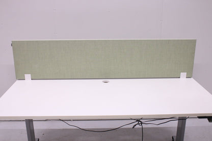 Martela Face - pöytäseinäke 180x40, vaaleanvihreä - Suomen Kalustekeskus