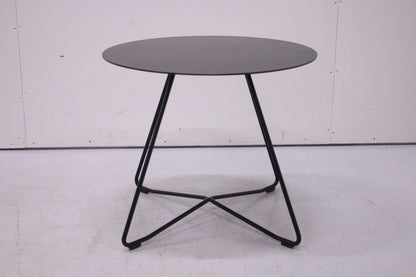 Martela Scoop - sohvapöytä, musta Ø 60 - Suomen Kalustekeskus