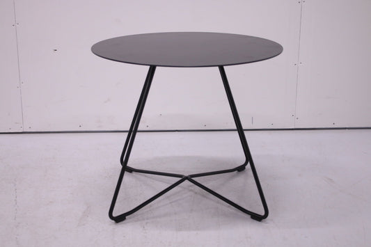 Martela Scoop - sohvapöytä, musta Ø 60 - Suomen Kalustekeskus