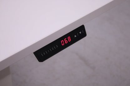 Modeo Harbor sähköpöytä muistipaikoilla 200x80, valkoinen - Suomen Kalustekeskus