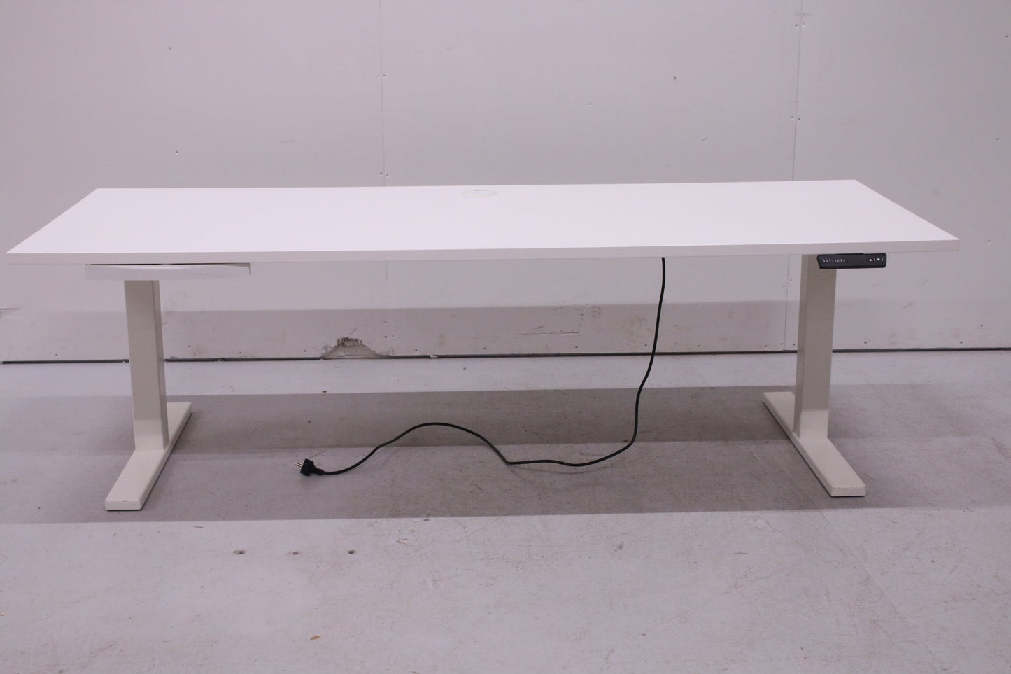 Modeo Harbor sähköpöytä muistipaikoilla 200x80, valkoinen - Suomen Kalustekeskus