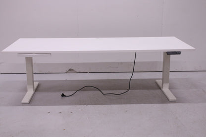 Modeo Harbor sähköpöytä muistipaikoilla 200x80, valkoinen - Suomen Kalustekeskus